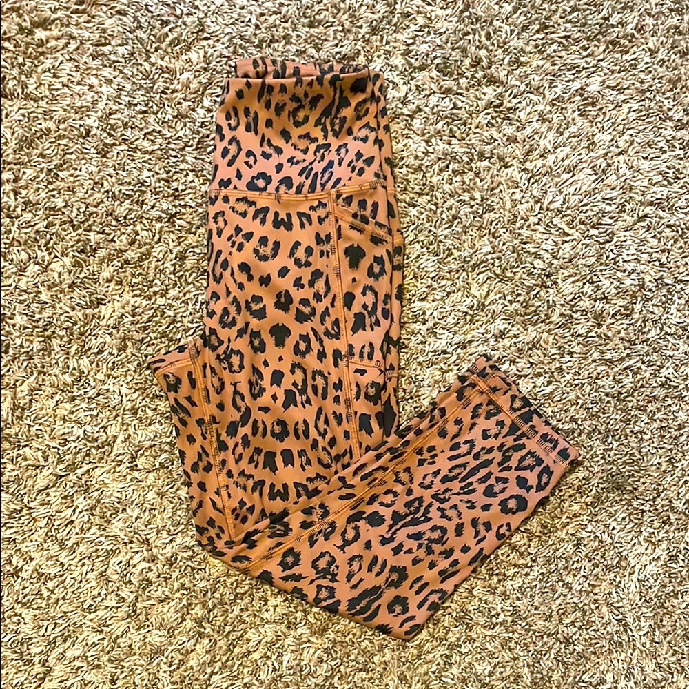 X by Gottex Cheetah Print Leggings